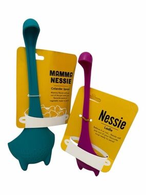 Mama Nessie Colander Spoon and Nessie Ladle